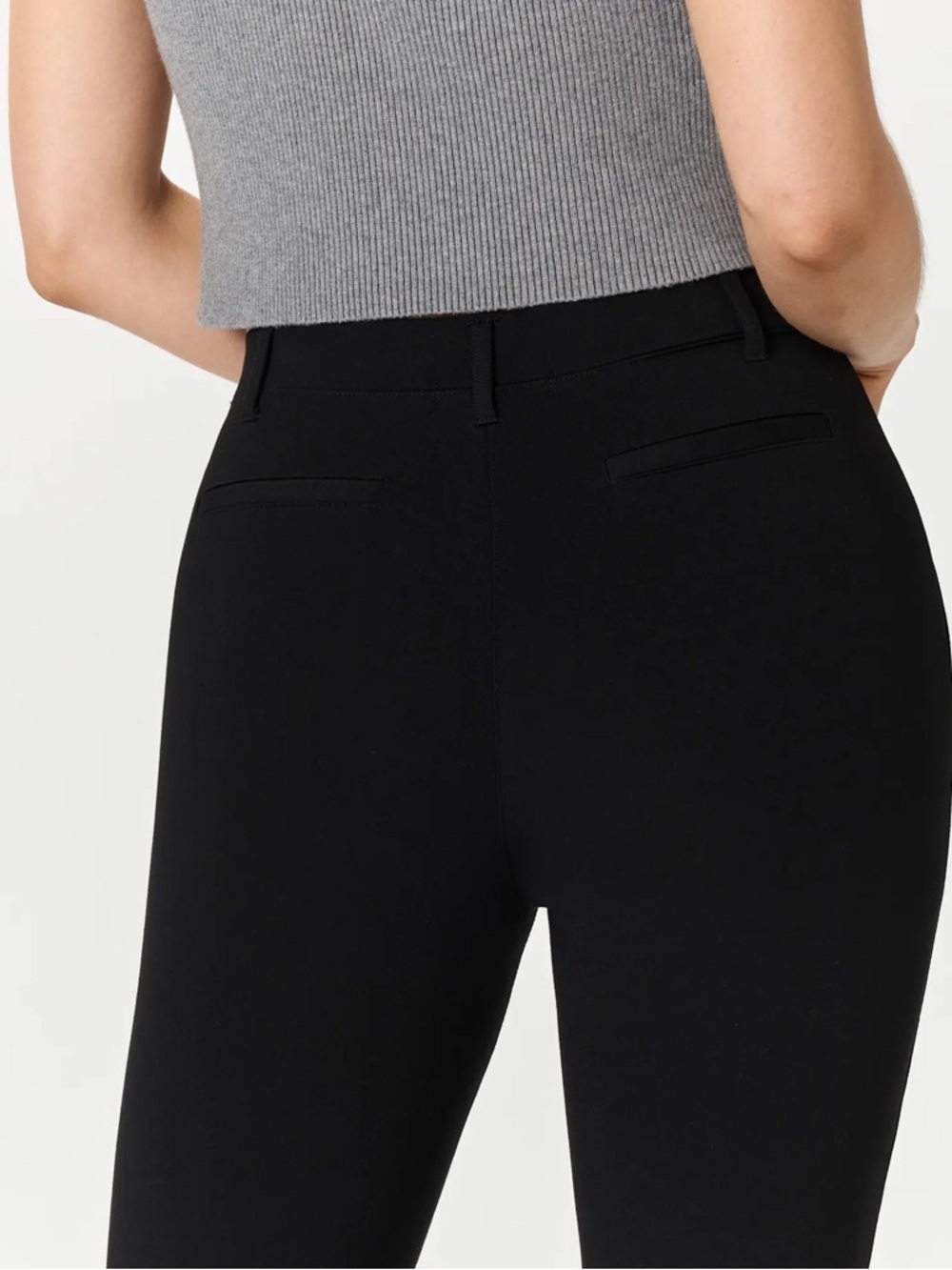 Quince Ultra-Stretch Ponte Bootcut Pant - Picture 4 of 7